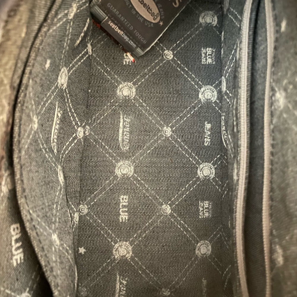 Harvey’s Blue Seatbelt Bag